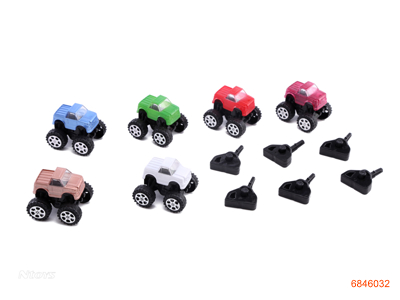 ELASTIC CAR 6COLOUR