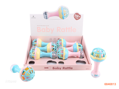 BABY RATTLE 8PCS/DISPLAY BOX