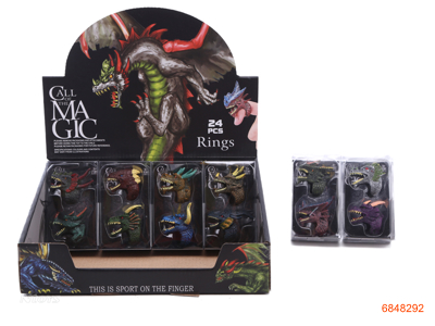 DRAGON RING 24PCS/DISPLAY BOX 6ASTD