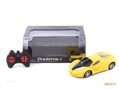 1:20 4CHANNELS R/C CAR W/O 3AA BATTERIES IN CAR,2AA BATTERIES IN CONTROLLER 3COLOUR