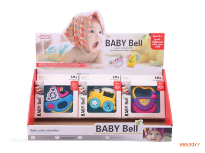 BABY RATTLE 18WINDOW BOX/DISPLAY BOX 3ASTD