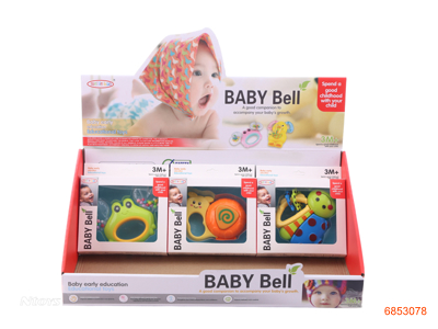 BABY RATTLE 18WINDOW BOX/DISPLAY BOX 3ASTD