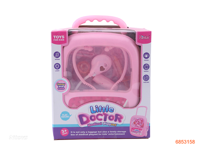 DOCTOR SET W/LIGHT/MUSIC/2AG13+2AG10 BATTERIES