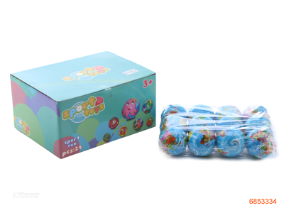 6.3CM PU BALLS 24PCS/DISPLAY BOX