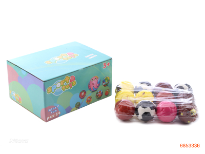 6.3CM PU BALLS 24PCS/DISPLAY BOX