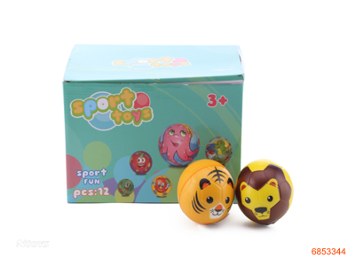 10CM PU BALLS 12PCS/DISPLAY BOX