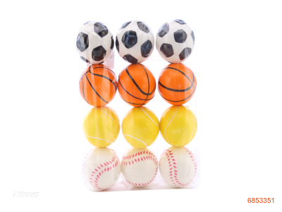 7CM PU BALLS 12PCS