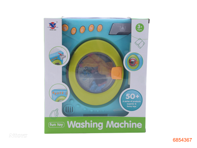 WASHING MACHINE W/LIGHT/SOUND W/O 3*C BATTERIES