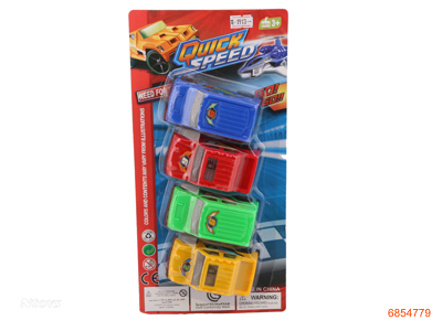 FREE WHEEL CAR 4PCS