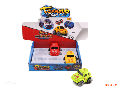 F/P CAR 6PCS/DISPLAY BOX 3COLOUR