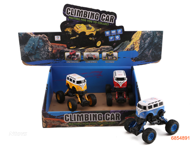 P/B CAR 6PCS/DISPLAY BOX 3COLOUR