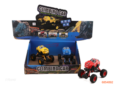 P/B CAR 6PCS/DISPLAY BOX 3COLOUR