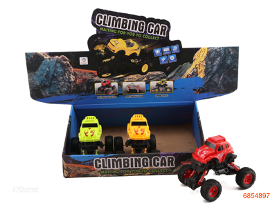 P/B CAR 6PCS/DISPLAY BOX 3COLOUR