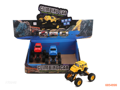 P/B CAR 6PCS/DISPLAY BOX 3COLOUR