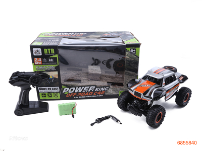 2.4G 1:14 4CHANNLES R/C CAR.W/6V BATTERIES IN CAR/USB.W/O 3AA BATTERIES IN CONTROLLER 2COLOUR