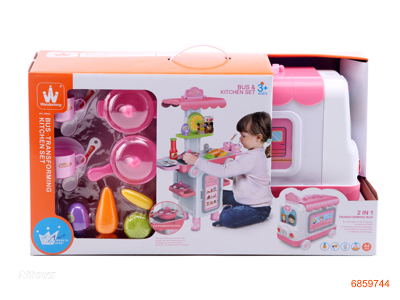 2IN1 KITCHEN SET W/O 6AAA BATTERIES