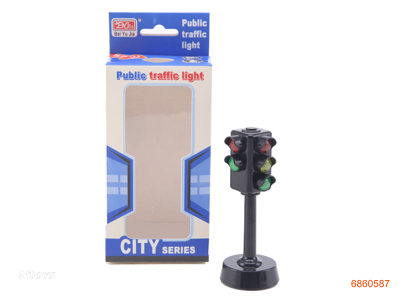 B/O TRAFFIC LIGHT W/LIGHT/SOUND/3AG3 BATTERIES