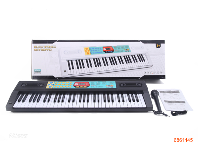 ELECTRIC KEYBOARD W/MICROPHONE/USB W/O 4AA BATTERIES