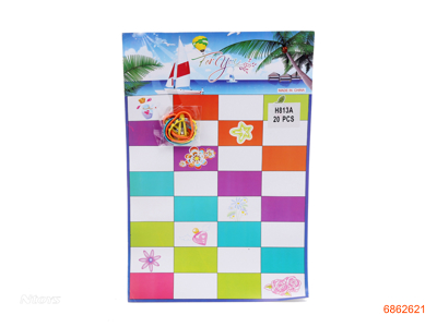 BEAUTY SET 20PCS/HANGING CARD