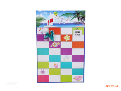 BEAUTYP SET 20PCS/HANGING CARD