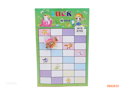 BEAUTYP SET 20PCS/HANGING CARD