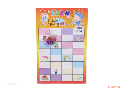 BEAUTYP SET 20PCS/HANGING CARD