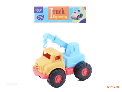 FREE WHEEL CONSTRUCTION ENGINE TRUCK