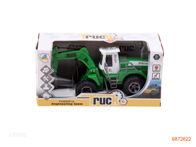 26CM F/P FARM CONSTRUCTION ENGINE W/LIGHT/MUSIC/3*LR44 BATTERIES