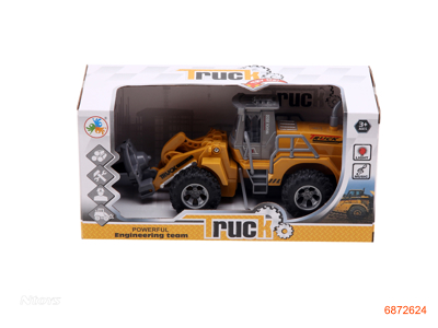 26CM F/P CONSTRUCTION ENGINE W/LIGHT/MUSIC/3*LR44 BATTERIES