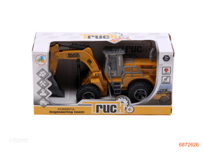 26CM F/P CONSTRUCTION ENGINE W/LIGHT/MUSIC/3*LR44 BATTERIES