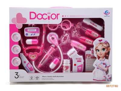 DOCTOR SET W/IC/LIGHT/2*AG10 BATTERIES 14PCS