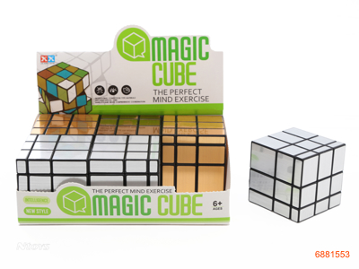6CM MAGIC CUBE 6PCS/DISPLAY BOX,2COLOUR