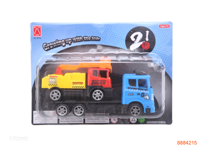 F/P CAR W/P/B CONSTRUCTION ENGINE 3ASTD 2COLOURS