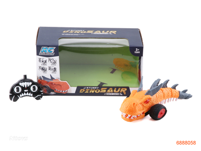 2.4G R/C DINOSAUR CAR W/O 4AAA BATTERIES IN CAR/2AAA BATTERIES IN CONTROLLER 2ASTD