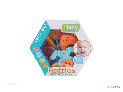 BABY RATTLE,10PCS