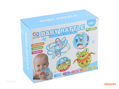 BABY RATTLE 4PCS