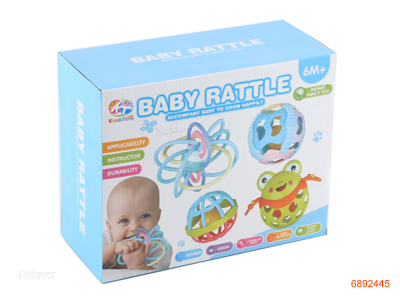 BABY RATTLE 4PCS