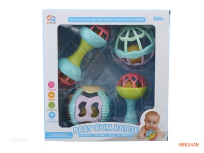 BABY RATTLE 4PCS