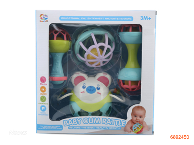 BABY RATTLE 4PCS