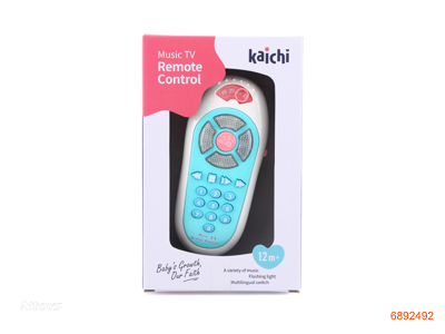 REMOTE CONTROLLER W/LIGHT/MUSIC, W/2*AA BATTERIES