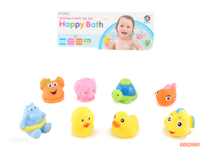 BATH TOYS 8PCS