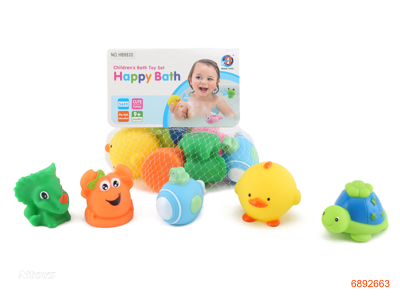 BATH TOYS 6PCS