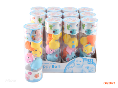 BATH TOYS,12PCS/DISPLAY BOX