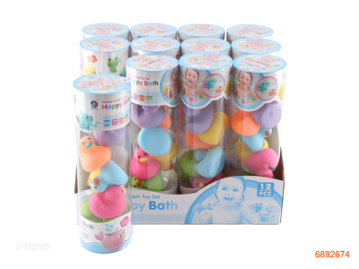 BATH TOYS,12PCS/DISPLAY BOX