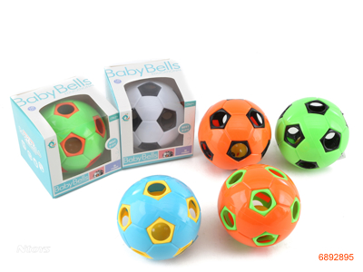 FOOTBALL BABY RATTLE