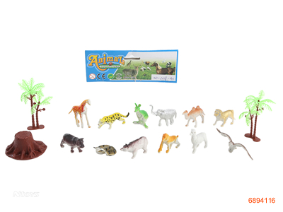 ANIMAL SET 12PCS