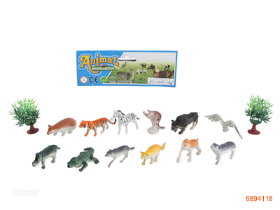 ANIMAL SET 12PCS