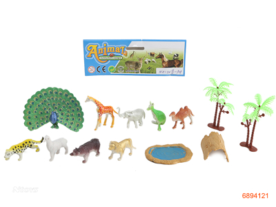 ANIMAL SET 9PCS