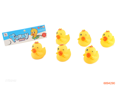 VINYL DUCK 6PCS