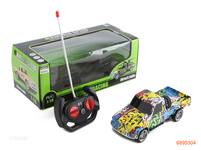 1:18 4CHANNELS R/C CAR,W/3.6V BATTERY IN CAR/CHARGER,W/O 2*AA BATTERIES IN CONTROLLER
